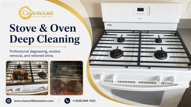 Professional Stove & Oven Deep Cleaning in Aurora, IL